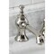 Kingston Brass KC7066PKL Duchess Widespread Bathroom Faucet W/ Brass Pop-Up, Nickel KC7066PKL - alternate 2